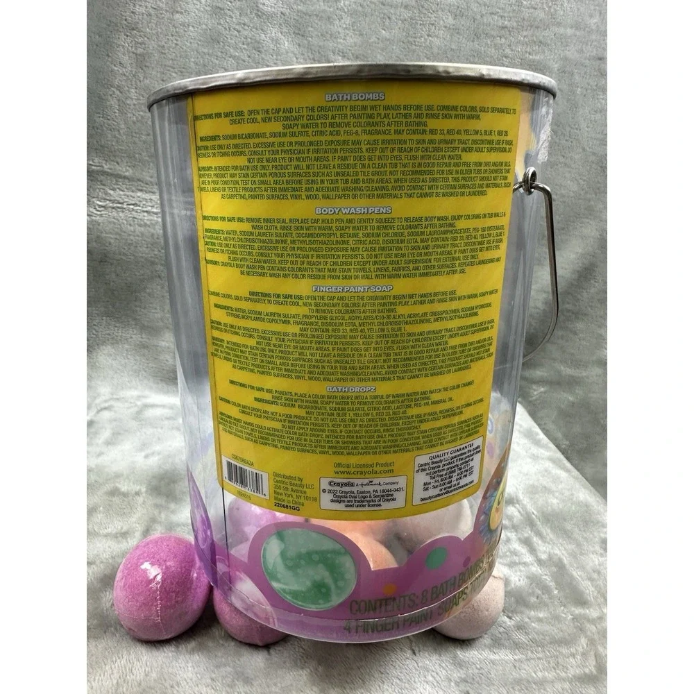 Crayola Bath Bombs (only) 7 Count